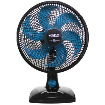 Ventilador, V-81-6P-AP, Preto/Azul Petróleo, 30 cm, Mondial