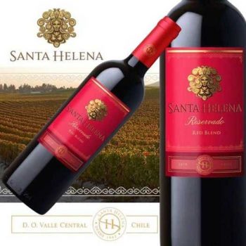 Vinho Tinto Carmenère Santa Helena Red Blend 750ml