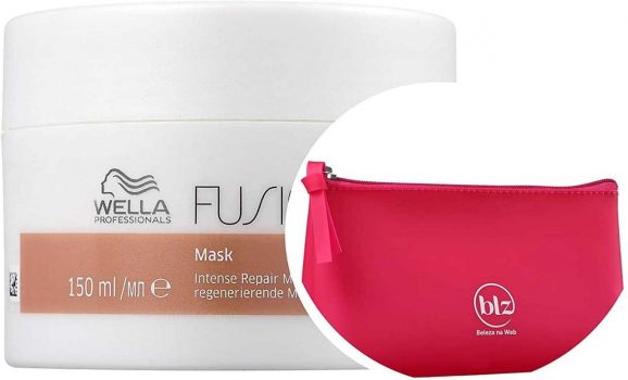 Wella Professionals Fusion - Máscara Reconstrutora 150ml + Nécessaire Pink Beleza na Web
