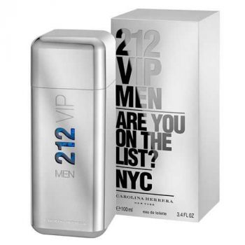 212 Vip Men Carolina Herrera - Perfume Masculino - Eau de Toilette - 100ml, Carolina Herrera