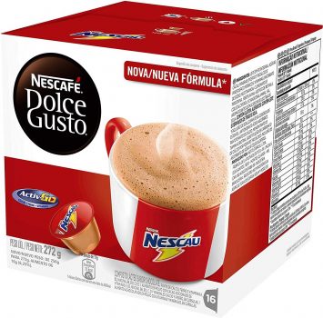 4 unidade Café em Cápsula, Nescafé, dolce gusto, Nescau, 16 Cápsulas