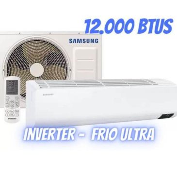 Ar-condicionado Split Samsung Inverter - 12.000 BTUs Frio Ultra