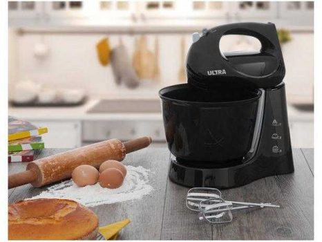 Batedeira Portátil Ultra - Preta 150W B-11 3 Velocidades