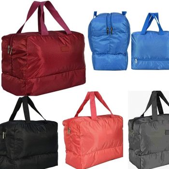 Bolsa Feminina Sacola Fitness Treino Praia Luxo CBRVVLX003A