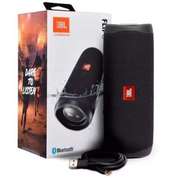 Caixa de Som Bluetooth JBL Flip 5 Portátil - à Prova DÁgua 20W USB