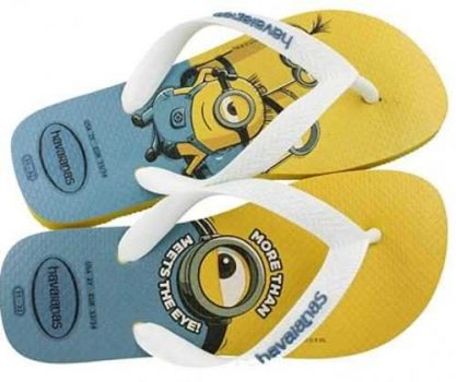 Chinelo Minions, Havaianas, Adulto Unissex