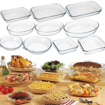 Conjunto de Assadeiras 10 peças - Marinex