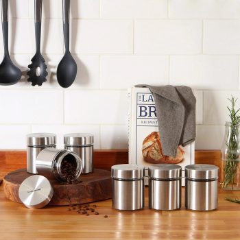 Conjunto de Porta Mantimentos 350ml 6 Peças - La Cuisine