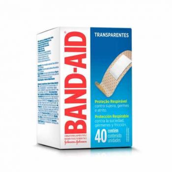 Curativos Adesivos Regular, Band-Aid, 40 Unidades