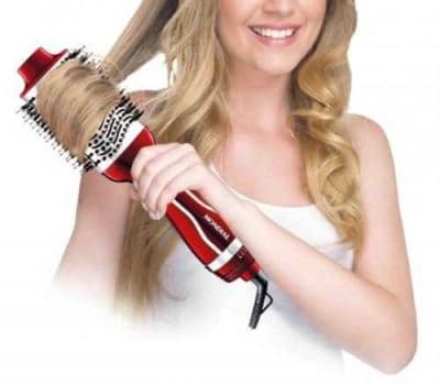 Escova Secadora Mondial Silver Red ES-07 - Vermelha