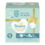 Fralda Pampers Tam. XG e G de 11 a 15kg – com Lenços Umedecidos