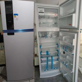 Geladeira Brastemp Frost Free Duplex 500 litros Branca com Turbo Control - BRM57AB