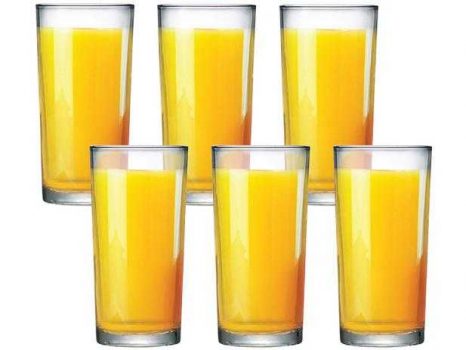 Jogo de Copos Vidro 255ml 6 Peças Ruvolo - Glass Company 680703