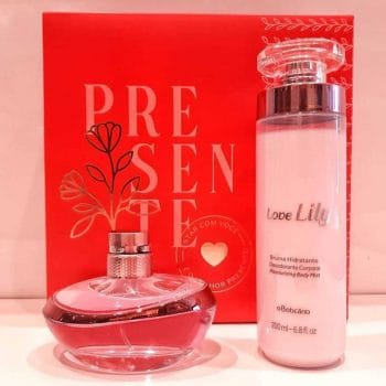 Kit Presente Love Lily: Eau de Parfum 75ml + Bruma Corporal 200ml