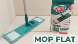 Mop Flat com refil Microfibra e cabo Telescópico, MOP7657, Flash Limp