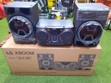 Mini System LG Bluetooth 220W CD Player FM - USB Xboom CK43