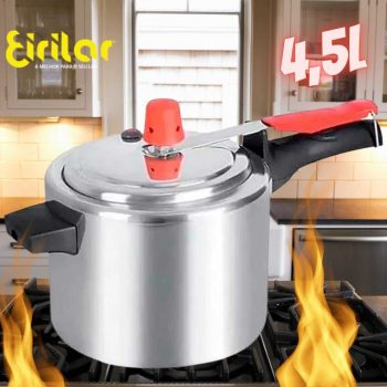 Panela de Pressão Eirilar 4,5L Prata Polida
