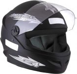 Pro Tork Capacete New Liberty Four 56 Preto Fosco