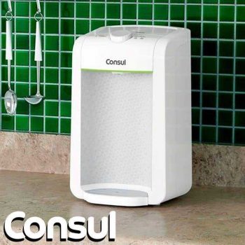 Purificador de Água Consul CPC31AB com Refil Troca Fácil e Filtragem Classe A – Branco