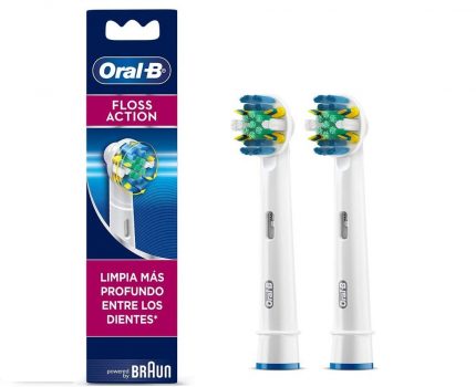 Refil Para Escova Elétrica Oral-B Flossaction - 2 Unidades, Oral-B