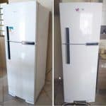 Refrigerador Brastemp BRM44HB Frost Free com Compartimento para Latas e Long Necks Branco - 375L
