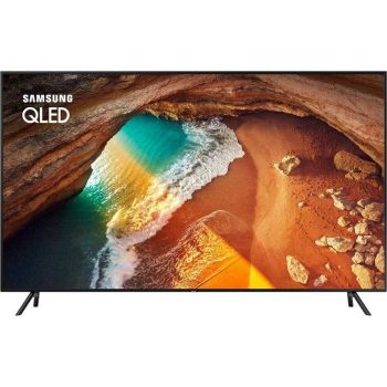 Smart TV QLED 65 Samsung 65Q60 Ultra HD 4K com conversor Digital 4 HDMI 2 USB Wi-Fi Modo Ambiente 120Hz- Preta