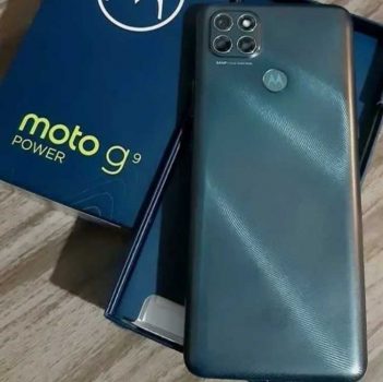 Smartphone Motorola G9 Power 128GB 4G Wi-Fi Tela 6.8'' Dual Chip 4GB RAM Câmera Tripla + Selfie 16MP - Verde Pacífico