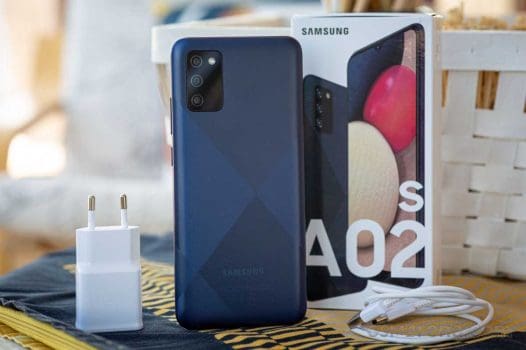 Smartphone Samsung Galaxy A02s 32GB, Tela Infinita de 6.5", Câmera Tripla, bateria 5000mAh, 3GB RAM e Processador Octa-Core