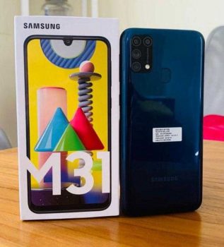 Smartphone Samsung Galaxy M31 128GB 4G Wi-Fi Tela 6.4'' Dual Chip 6GB RAM Câmera Quádrupla + Selfie 32MP
