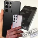 Smartphone Samsung Galaxy S21 Ultra 5G Prata 256GB, 12GB RAM, Tela Infinita de 6.8”, Android 11 e Processador Octa-Core