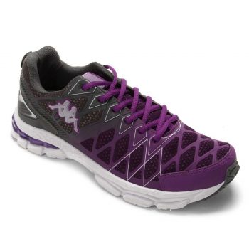 Tênis Kappa Impact Feminino - Roxo+Cinza
