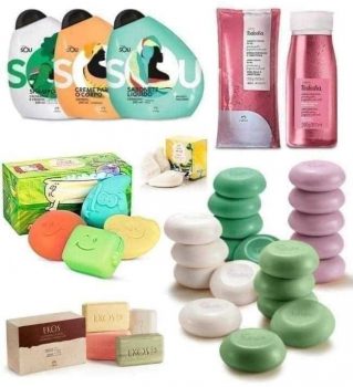 Várias opções de sabonetes com até 30% de desconto + CUPOM de 20% OFF