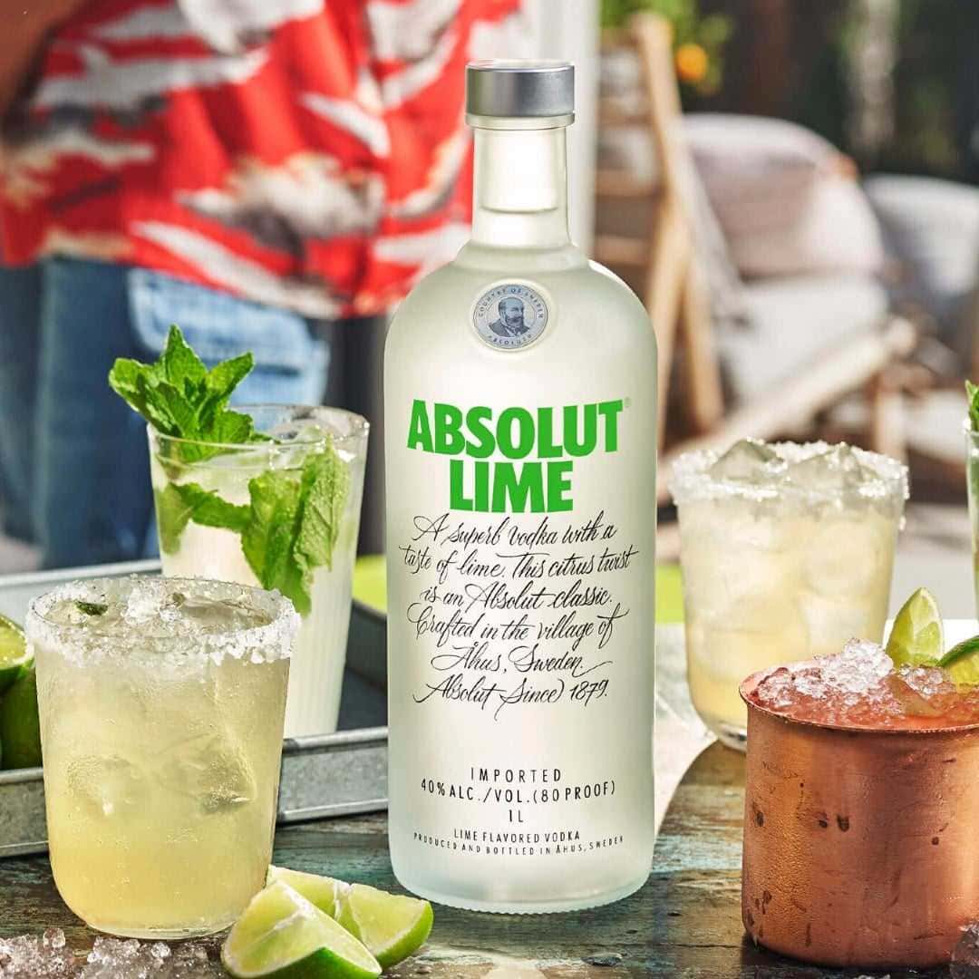 Vodka Absolut Lime 750ml - Promotop