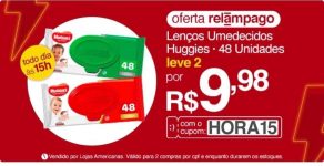 2 UNIDADES de: Lenços Umedecidos Huggies