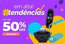 50% de DESCONTO em produtos internacionais