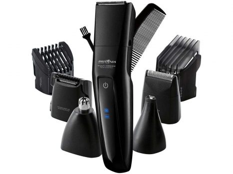 Aparador de Pelos Britânia Multigroom BAP03 - 7 em 1 1 Velocidade com Acessórios