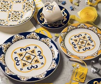 Aparelho de Jantar e Chá 30 Peças Oxford Daily Floral São Luis Multicor