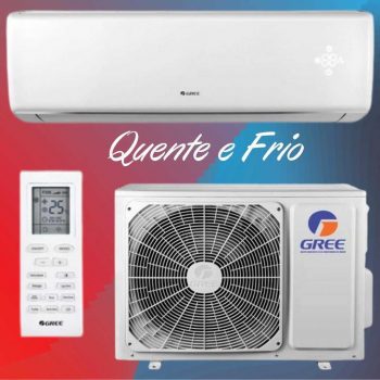 Ar Condicionado Split Hi Wall Gree Eco Garden 9.000 Btus Quente e Frio