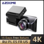 AZDOME Dash Cam 4K Wi-Fi Car DVR 4K sem Cartão