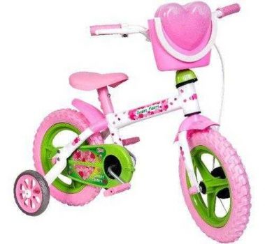 Bicicleta Infantil Aro 12 Sweet Heart - Styll Baby