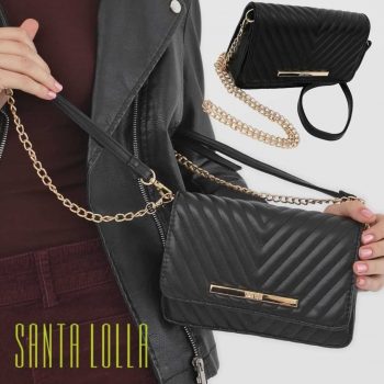 Bolsa Santa Lolla Matelassê Preta