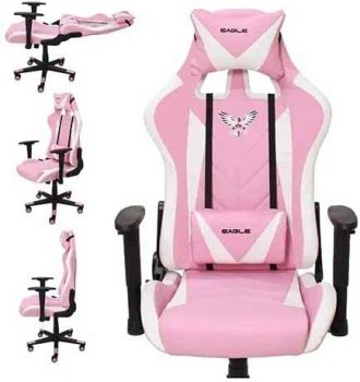 Cadeira Gamer De Escritório Presidente Pro Eaglex Giratória Reclinável Braço 3d Flexivel e Ajustável