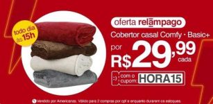 Cobertor casal Comfy - Basic+