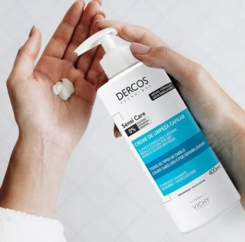 Creme de Limpeza Capilar Vichy - Dercos Sensi Care - 400ml