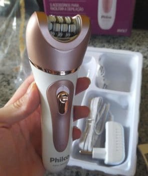 Depilador Philco Aqua Deluxe PDP01 Rosa – Bivolt