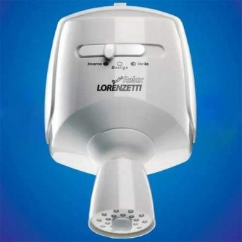 Ducha Relax 127V 5500W, Lorenzetti, 7540112, Branco, Pequeno