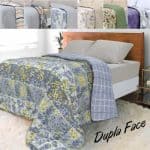 Edredom Casal Dupla Face Antialérgico Estampado 235x190cm - BF Colchões