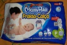 Fralda-Calça MamyPoko Tamanho P, 46 unidades