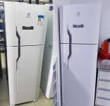 Geladeira/Refrigerador Electrolux Duplex DFN41 Frost Free 371L Branca - 220V