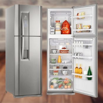 Geladeira Top Freezer com Dispenser de Água Platinum 400L